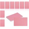 QUARKZMAN 25Pcs Targhette Metalliche per Biglietti da Visita, Spessore 1/64 3.4x2 Alluminio Rosa Oro Materiali per Incisione Laser Carte Uniche per Biglietti da, Etichette per Bagaglio