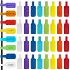 DabbOo 40 Etichette Cavi in Nylon Etichette per Cavi Elettrici 5 per Ciascuno Degli 8 Colori Cable Label Ripetibili e Scrivibili per Marcare e Identificare Cavi e Fili