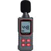 GAIN EXPRESS Decibel Meter Lettore di livello sonoro 30-130dB Misuratore di livello sonoro palmare SPL Meter con microfono capacitivo Sensore HD Retroilluminazione Display Portatile db Meter Decibel Monitoraggio