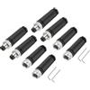 QUARKZMAN 4Set 4 Pin M8 Femmina Maschio Connettore Aviazione Spina C 8mm | Codifica, Connettore Circolare, Impermeabile Ip67, per Cavo