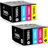 LeciRoba 1500XL Compatibile con Canon PGI-1500XL 1500XL Cartucce d'inchiostro con Canon Maxify MB2000 MB2050 MB2150 MB2155 MB2300 MB2350 MB2750 MB2755 (2 nero, 2 ciano, 2 magenta 2 giallo)