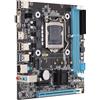 ASHATA Scheda Madre da Gioco H81, Scheda Madre per PC LGA 1150 ATX, Supporto per Slot PCIe DDR3 M.2 NVMe NGFF a Doppio Canale per Core I3 I5 I7 per E3 V3 per Serie Celeron G