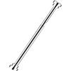 Telituny Bastone Armadio Appendiabiti Regolabile, Asta per guardaroba in acciaio inox senza punzonatura, 40-55 cm/15,7-21,7 pollici, adatta per armadi, balconi e finestre delle camere da letto