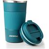 GEMFUL 510ml Tazza Termica da Viaggio Acciaio Inox