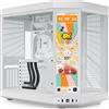 Hyte Case Y70 Touch Infinite Midi Tower Bianco con Pannello in Vetro