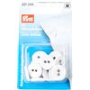 Prym Buttons, Acciaio Inossidabile, Lino, White, One Size