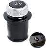 Trpoey 12 V Tappo Universale, Tappo Anti-polvere in Plastica 4H0919311 8W0919311 per Accendisigari Tappo Presa Presa di Alimentazione Auto Evitare Scosse Elettriche Per A3 A4 A6 A7 A8 Q3