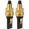 QUARKZMAN Freno Coda Luce Interruttore Spina 2 Pz 6mm Per Moto Scooter