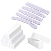 SYEYCW 13 Pezzi Lime per Unghie e Buffer per Unghie, 5 Pezzi Lima 100/180 Unghie Professionali, 8 Pezzi Buffer Blocchi, Levigatura Lucidatura File Strumento per Unghie Acriliche e Gel Naturali