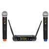Karma - Doppio Radiomicrofono Palmare Set 8202-nero
