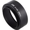 JJC Paraluce da 49 mm a vite in metallo per Canon EF 50 mm 1:1.8 STM, Sony E 35 mm 1:1.8 OSS, Sony E 50 mm 1:1.8 OSS per Sony Alpha A6600 A6500 A6300 A6100 DSLR e altri obiettivi