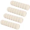 SYEYCW 4 Pezzi Copri Maniglia Porta, Beige Protezione per Maniglie per Porte, Soffice Schiuma per Bambini Maniglia, Protezione per Maniglie per Porta di Sicurezza per Bambini Manopola