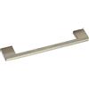 Accuride MG.247192.20 Technik-Team - Maniglia per mobili Eudore LA 192 mm, larghezza 216 mm, manico rettangolare in acciaio inox spazzolato, colore: Argento
