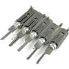 TPM Go Set professionale 2-in-1 di grimaldelli, 5 pezzi SS001 SS002 SS002R SS003 SS003R con decodificatore, kit di apertura serrature civile per fabbro, per appassionati