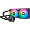 Thermaltake Dissipatore cpu a liquido Thermaltake TH240 V2 Ultra Acqua 2.23 12cm 3000giri/min Argb Sync Aio Nero [CL-W383-PL12SW-A]