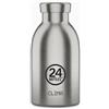 24 Bottles Clima Bottle 330 Brushed Steel
