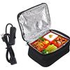 Pilipane Forno Portatile, Scaldavivande 12V, Borsa Pranzo Ricarica USB Portatile Microonde Fodera In Alluminio Fodera Pranzo Riscaldata Con 2 Metodi Di Riscaldamento