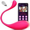 HIVEFUN Vibratore Donna Sex Toys, Vibratoreper Donna Piccolo Professionale Wireless Clotoride Comando a Distanza, Ovetto Vibrante con Telecomando Vibratori Sex Toy Realistico Mini Vibratore