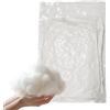LOKUNN Imbottitura in fibra di poliestere da 150 g, imbottitura per cuscino ad alta resilienza, imbottitura per animali di peluche/artigianato fai da te
