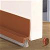 Midslinee 100cm Marrone Paraspifferi per Porte, Paraspifferi porta blindata, Guarnizione a Spazzola per Porte, Paraspifferi Sottoporta, door seal