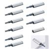gexuamz Sistema Push to Open per Ante，10 Pezzi Serratura Magnetica a Pressione，Acciaio Inossidabile，Lunghezza Regolabile fino a 12 cm，per Armadi，Cassetti e Mobili Senza Maniglia