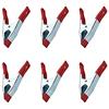 YOFASEN Morsetti a Molla in Metallo - Morsetti a Molla Robusto mercato Bancarella Tarpaulin lavorazione del Legno Clips 2 pollici 4 pollici, 2, 6PCS