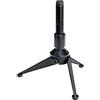 Pronomic MST-20 Supporto Microfono da Tavolo (5/8, ideale per podcasting, adatto a microfoni a grande diaframma con sospensione) nero