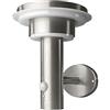 LEDVANCE Endura Style Solar Double Circle LED 6 W, Grigio (Acciaio Inossidabile)