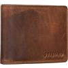 STILORD Kirk RFID Portafoglio in Pelle Uomo Slim Wallet Borsellino con Portamonete Cuoio in Design Vintage 100% Vera Pelle Colore:nero