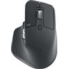 Logitech Mouse Logitech Mx Master 3S senza fili Ottico 8000dpi Grafite [910-007501]