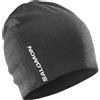 Salomon GRAPHIC BEANIE, Warm Running Cap for Hiking, Trail Running, Outdoor Sports Unisex, Deep Black, one size fits all