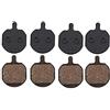 Yosoo Hayes Sole MX2/3/4/5 CX5 GX-C GX2 - Set di 4 pastiglie freno a disco per mountain bike