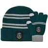 Cinereplicas Harry Potter - Set di guanti e berretto per bambini Serpeverde - Licenza ufficiale.