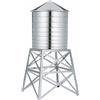 Alessi DL02 Water Tower Contenitore in acciaio inox