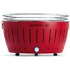 LotusGrill Grill Barbecue Portatile a Carbone XL Red