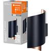 LEDVANCE Apparecchio di illuminazione: per parete, DECORATIVE WALL LAMP WITH WIFI TECHNOLOGY / 12 W, 220…240 V, 3000…6500 K, materiale del corpo: aluminum, IP20