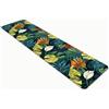 Comart - Tappeto Cucina Austin - Impermeabile - Antiscivolo - Antimacchia - Lavabile in Lavatrice - Passatoia in Poliestere - per Corridoio e Cucina - Made in Italy - Tropicale Peperomia - 50x270 cm