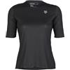 Fox Racing - Maglia W Flexair Ascent SS, Jersey, Nero, S