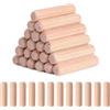 Faankiton 300 Pezzi Tasselli in Legno Scanalati, Spine e Perni in Legno Duro 8x30mm, Tasselli per Mobili, Assemblaggio, Riparazione e Falegnameria