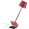 Poldina rossa Lampada Tavolo Led Portatile Ricaricabile- AI LATI LD0340F3 - AI LATI LD1340F3