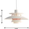 PH 5 Mini Sospensione Bianco Moderno - LOUIS POULSEN 5741095159