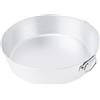 Baldassare Agnelli Pentole Agnelli Family Cooking Alluminio Tortiera Conica con Anello, Argento, 24 cm