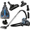 Silvercrest SBZBK 850 Aspirapolvere senza sacco 850W 0,6L GRIGIO BLU USATO