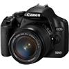 Canon Reflex EOS 500D - Nero + Canon Canon Zoom Lens EF-S 18-55 mm f/3.5-5.6 III f/3.5-5.6 - refurbished