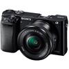Sony Alpha a6000 - Nero + Sony E 16-50 mm f/3.5-5.6 PZ OSS + E 55-210mm f/4.5-6.3 OSS f/3.5-5.6 + f/4.5-6.3 - refurbished
