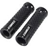 Voskooe manopole per moto Per Du@&cati Scrambler 400 800 1100 Manopole In Gomma Per Manubrio Moto, Accessori, Da 22 Mm(Black)