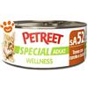 Petreet Cat Adult Wellness Tonno con Carote e Zucca - Lattina Da 70 Gr