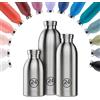 24Bottles Clima Bottle - Borraccia Termica 500 ml, Borraccia Acciaio Inox, Bottiglia Termica 100% Ermetica (24h Cold 12h Hot), Design Italiano, Borracce Termiche, Water Bottle Citrus