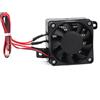 LiebeWH Riscaldatore D'aria del Ventilatore PTC Cars 220V 300W Riscaldatore D'aria del Ventilatore PTC Riscaldamento Elettrico a Temperatura Costante(Ventola 12V 300W)