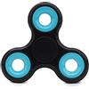 Toyland® Fidget Hand Spinner - Sollievo da Stress e ansia - Colori Assortiti (Anelli Neri e Blu)